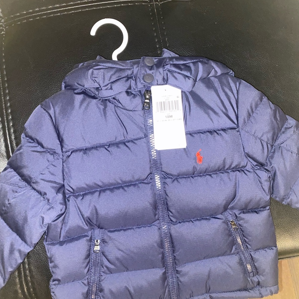 Polo by Ralph Lauren Kids Puffer Jacket - Blue